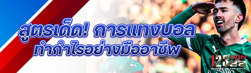 สูตรเด็ด! การแทงบอลทำกำไรอย่างมืออาชีพ